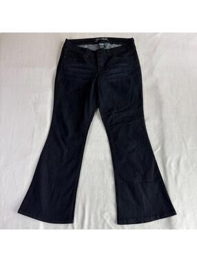 Flare Bootcut Jeans Y2K Streetwear Source Of Wisdom Tag 14 Fits Like 33X28